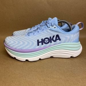 Hoka One Gaviota 5 Women’s Size 8 D Wide Airy/ocean 1134270 ABSO Running Shoes